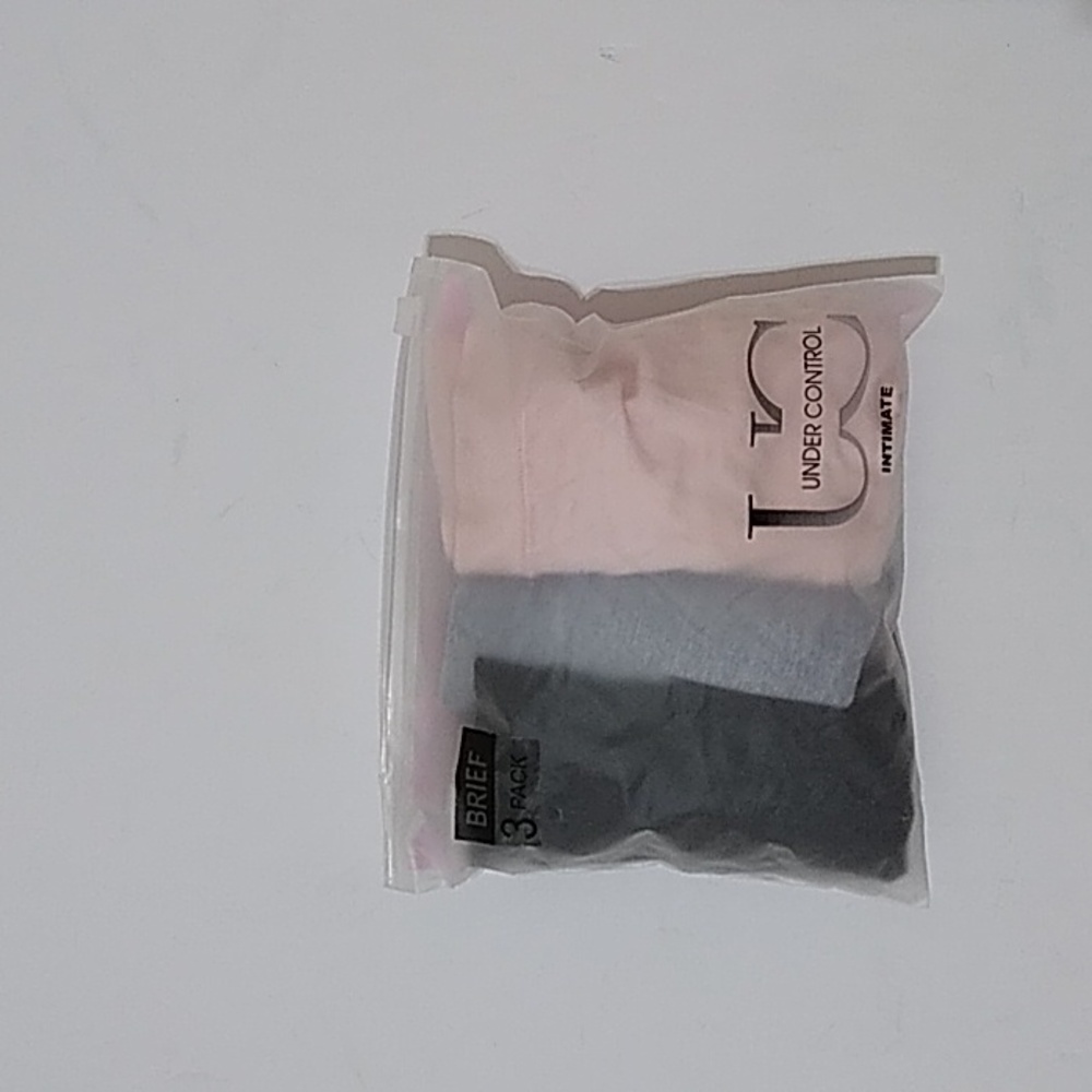 Under Control 3 Pack Maternity Brief Panties